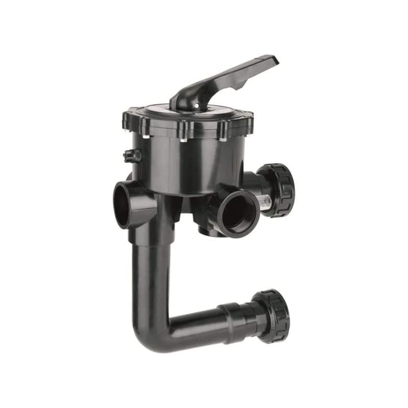 2 1/2" screw-type selector valve with connection to the filter and other pipes coming from the pool. Option 3.