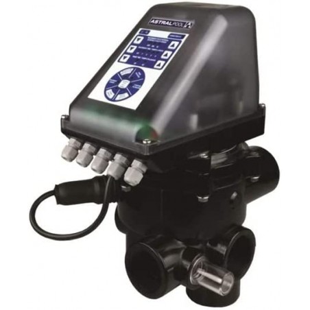 Vanne de sélection automatique pour système de filtration et de purification de piscine 1 1/2" | Vanne multivoies pour filtratio