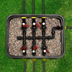 Superlarge irrigation box 65x53x30 cm with key