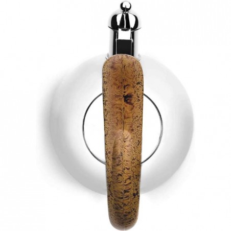Chaleira com apito Lacor, aço inoxidável, prata - 2,5 litros