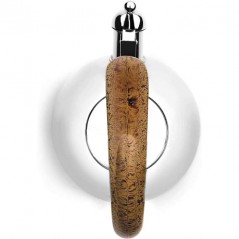 Chaleira com apito Lacor, aço inoxidável, prata - 3 litros