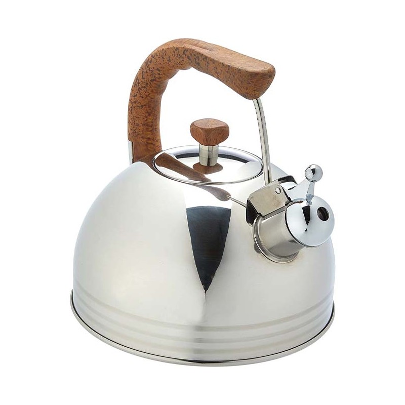 Lacor Whistling Kettle, Stainless Steel, Silver - 4 Liters Lacor Whistling Kettle, Stainless Steel, Silver - 4 Liters