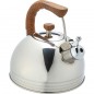 Lacor Whistling Kettle, Stainless Steel, Silver - 4 Liters Lacor Whistling Kettle, Stainless Steel, Silver - 4 Liters