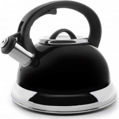 Lacor Whistling Kettle, Black - 2.5 Liters