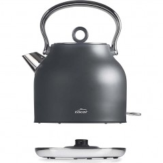 Lacor retro kettle, STRIX Technology, Matte gray finish - 1.7 Litres.