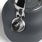 Bouilloire rétro Lacor, technologie STRIX, finition gris mat - 1,7 litres Bouilloire rétro Lacor, technologie STRIX, finition gris mat - 1,7 litres