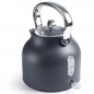 Bouilloire rétro Lacor, technologie STRIX, finition gris mat - 1,7 litres Bouilloire rétro Lacor, technologie STRIX, finition gris mat - 1,7 litres