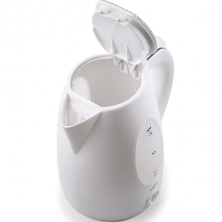 Lacor Weißer Wasserkocher - 1,3 Liter [2000W - Clase de eficiencia energética A+]