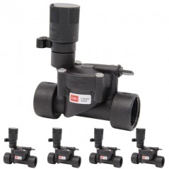 Confezione da 5 elettrovalvole per irrigazione Toro VSPACE, filettatura femmina da 3/4", 24 V, dimensioni ridotte