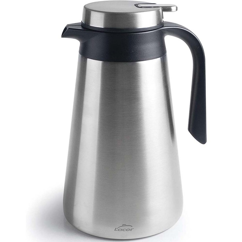 Lacor Thermoskanne aus Edelstahl 18/10