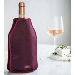 Capa térmica para garrafa de vinho - Tamanho universal [Color burdeos] .
