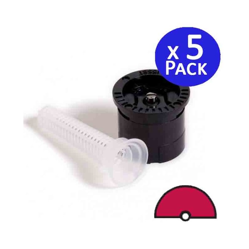 Set di 5 Ugello per diffusori 180º Rain Bird 15H, portata 4,6 metri