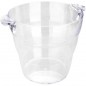 Balde térmico de acrílico para garrafas de 10 litros.