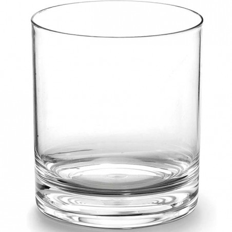 Pacote com 6 copos de cristal para Whisky - 400 ml.