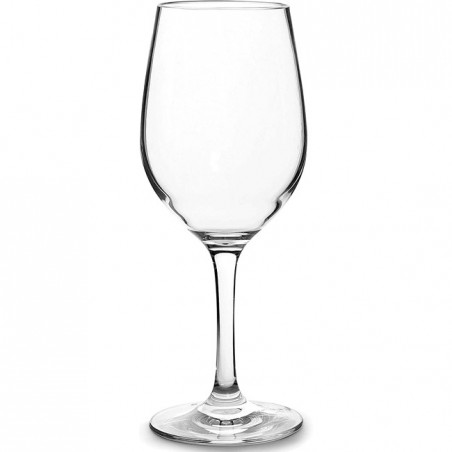 Pacote com 6 taças de cristal para vinho branco.