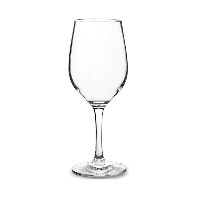 Pack of 6 crystal glasses for white wine.