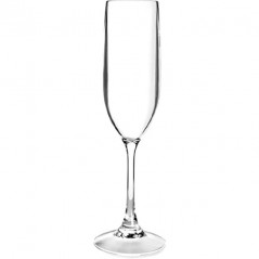 Pack of 6 champagne glasses.