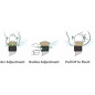 Lot de 5 Buse Rotator Rain Bird RVAN14 360º, portée 2,4 a 4,6 m Lot de 5 Buse Rotator Rain Bird RVAN14 360º, portée 2,4 a 4,6 m