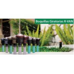 Bewässerungsdiffusordüse | Rain Bird RVAN24 Düsen 45º bis 270º | Verstellbare Drehdüsen 5,2 bis 7,3 m