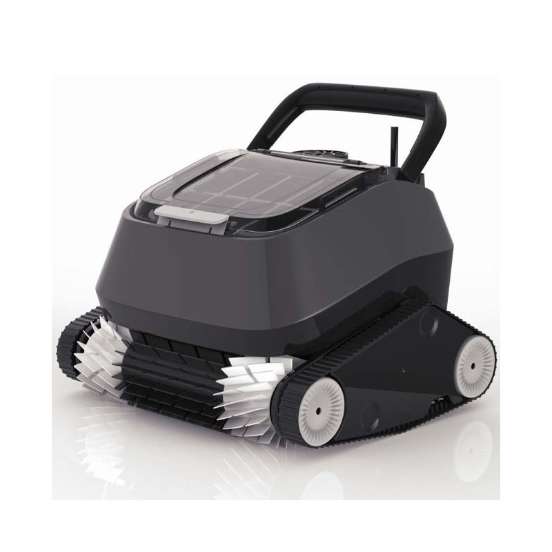 Electric pool cleaner robot for cleaning the bottom and walls of a maximum pool of 10 x 5 m. Electric pool cleaner robot for cleaning the bottom and walls of a maximum pool of 10 x 5 m.