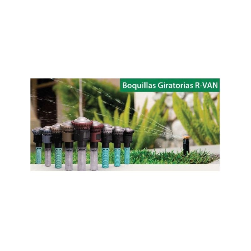 10 Ugelli Rain Bird Per Irrigatori - Portata 1,2m, Angolo Regolabile 0-360°, Adattabili A Hunter E Altri (Escluso Toro)