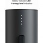 Saca-rolhas elétrico de aço inoxidável preto de luxo com USB. Saca-rolhas elétrico de aço inoxidável preto de luxo com USB.