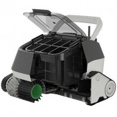 Electric pool cleaner robot for cleaning the bottom and walls of a maximum pool of 10 x 5 m.