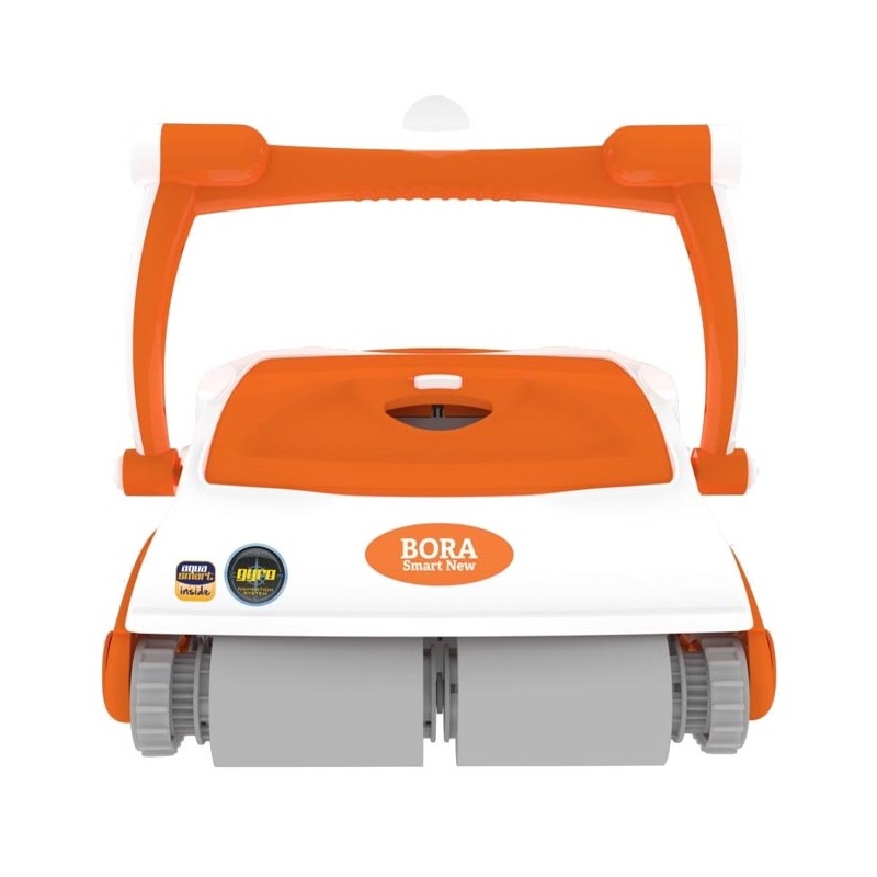 Robô de limpeza automática de piscinas Bora Smart para pisos, paredes e linha d'água, 80 m2.