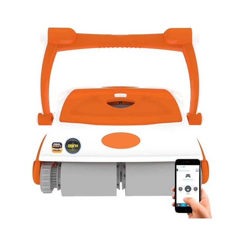 Robô de limpeza automática de piscinas Bora Drive Top Bluetooth, 80m2. Robô de limpeza automática de piscinas Bora Drive Top Bluetooth, 80m2.