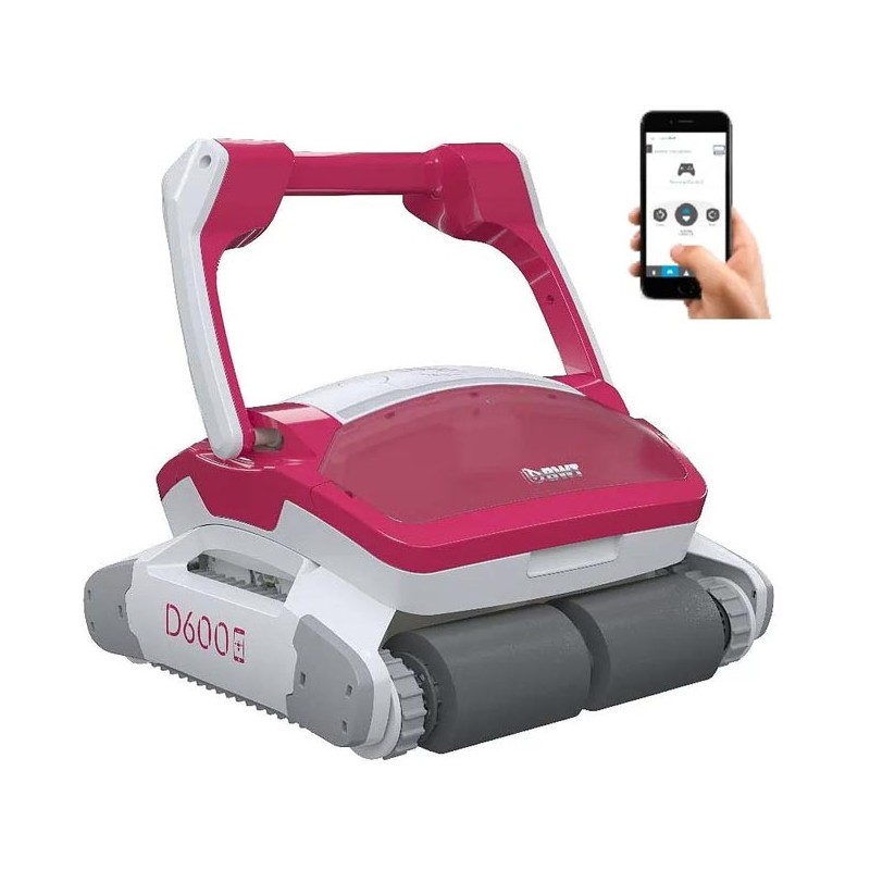 Robô de limpeza de piscinas Tornado D600 para fundo, parede e linha d'água Robô de limpeza de piscinas Tornado D600 para fundo, parede e linha d'água