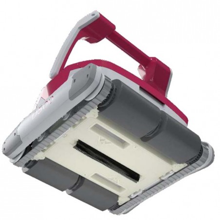 Robô de limpeza de piscinas Tornado D600 para fundo, parede e linha d'água.