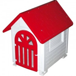 Plastic dog house Almeria model 54x74x71 cm