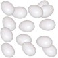 Pacote com 40 ovos de plástico para pássaros - Ninho | Ideal para criação e alojamento de pássaros Pacote com 40 ovos de plástico para pássaros - Ninho | Ideal para criação e alojamento de pássaros