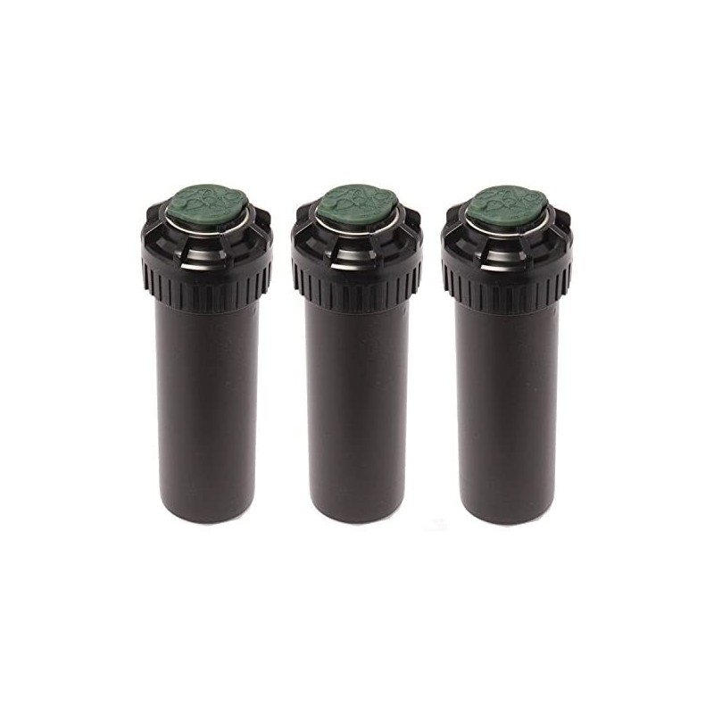 Pacote com 3 Aspersores de Irrigação Rain Bird 5004-PLUS 3/4'' | Alcance de 7,6 a 15,2 m | Aspersor de Turbina Ajustável 5000 50 Pacote com 3 Aspersores de Irrigação Rain Bird 5004-PLUS 3/4'' | Alcance de 7,6 a 15,2 m | Aspersor de Turbina Ajustável 5000 50