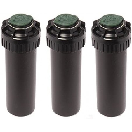 Pack 3 x Rain Bird 5004-Plus 3/4" Sprinkler, Range 7.6 to 15.2 m