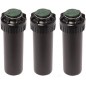 Pack 3 Aspersor de Riego Rain Bird 5004-PLUS 3/4'' | Alcance 7,6 a 15,2 m | Aspersor Turbina ajustable 5000 5004 Plus Rain Bird