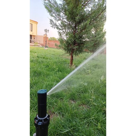 Set di 5 Irrigatore Rain Bird 5004-PC PLUS. Turbina con Gittata da 7,6 a 15,2 metri. Filettatura Femmina 3/4''.