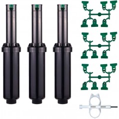 Pack 3 x Hunter SRM-04 1/2" irrigation sprinkler, Range 4 to 9.4 m