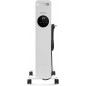 Ölradiator mit 9 Heizelementen. Drei Heizstufen: 800 W - 1200 W - 2000 W. LED-Touchscreen-Bedienfeld. Temperaturbereich: 7°C bis Ölradiator mit 9 Heizelementen. Drei Heizstufen: 800 W - 1200 W - 2000 W. LED-Touchscreen-Bedienfeld. Temperaturbereich: 7°C bis