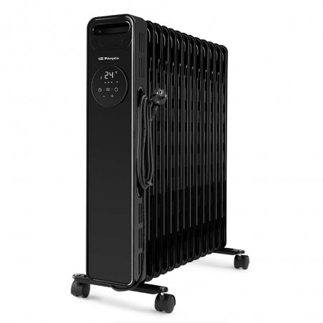 Ölradiator mit 13 Elementen RAD2510 von Orbegozo. Drei Heizstufen: 1000W-1500W-2500W. Temperaturbereich: 7ºC-35ºC.
