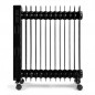 Oil radiator 13 elements Orbegozo. Three heat powers: 1000W-1500W-2500W. Temperature range: 7ºC-35ºC. Oil radiator 13 elements Orbegozo. Three heat powers: 1000W-1500W-2500W. Temperature range: 7ºC-35ºC.