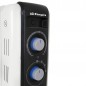 Radiador de óleo Orbegozo de 5 elementos, 1000 W, 2 níveis de aquecimento, fácil de transportar e usar