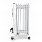 Orbegozo oil radiator 7 heating elements of great thermal inertia. Maximum power 1500W. Orbegozo oil radiator 7 heating elements of great thermal inertia. Maximum power 1500W.