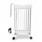 Ölradiator mit 9 Heizelementen mit hoher thermischer Trägheit. Maximale Leistung von 2000 W. 3 Heizstufen: 800 W - 1200 W - 2000 Ölradiator mit 9 Heizelementen mit hoher thermischer Trägheit. Maximale Leistung von 2000 W. 3 Heizstufen: 800 W - 1200 W - 2000