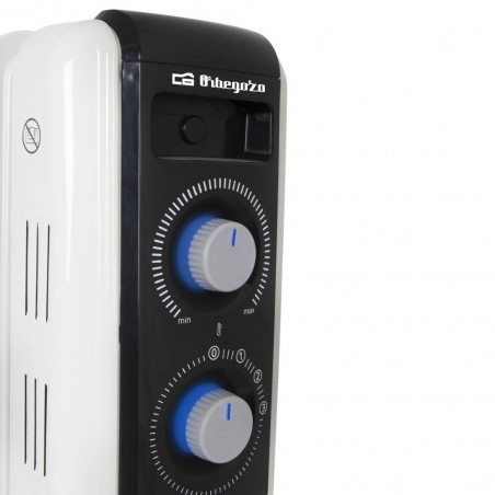 Radiador de óleo Orbegozo RF2000 de 9 elementos 2000W