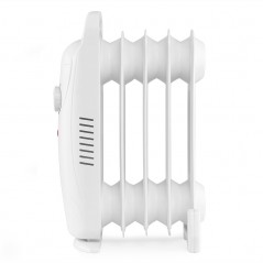 Radiador de aceite de 5 elementos Orbegozo, 700W, termostato regulable, compacto y eficiente para espacios pequeños
