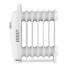 Radiateur à Bain d'Huile 1000W Chauffage électrique 7 éléments Orbegozo RO1020. Thermostat réglable