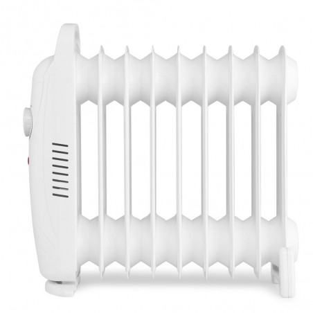 Ölradiator Orbegozo mit 9 thermischen Elementen großer thermischer Trägheit. Maximale Leistung von 1200 W. Einstellbarer Thermos