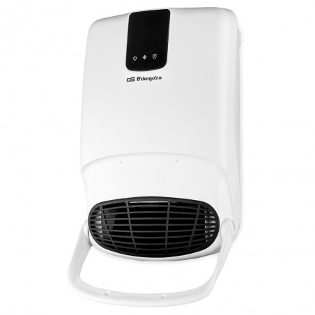 Termoventilatore da parete per bagno Orbegozo FB2200. Due livelli di potenza: 1000-2000W. Programmabile.