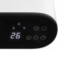 Calefactor Wifi de pared split WIFI Orbegozo 2000W. Conexión mediante APP. Termostato digital de 10ºC a 35ºC.